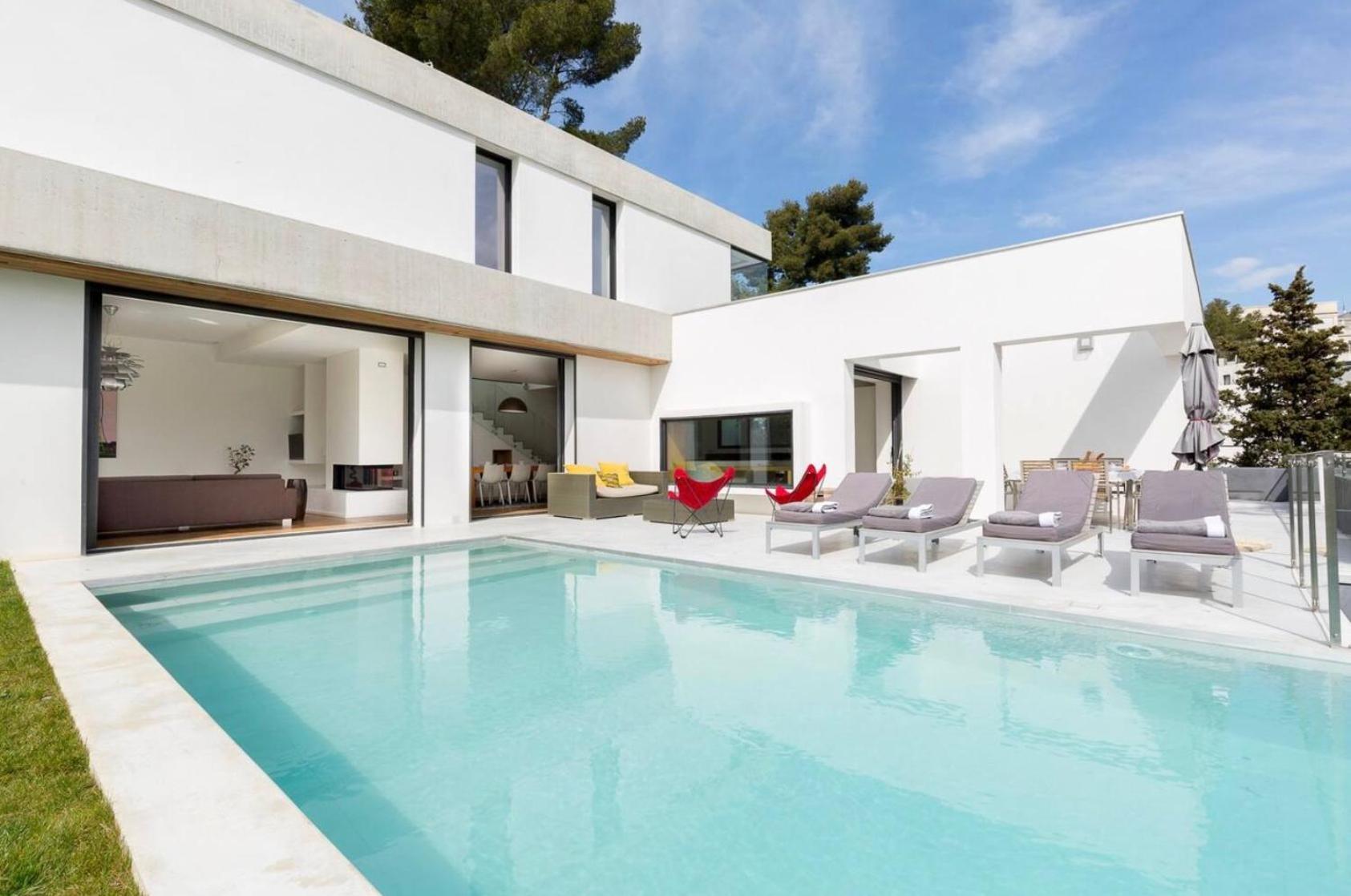 Magnifique Villa D'Architecte & Piscine A Debordement Марсель Экстерьер фото